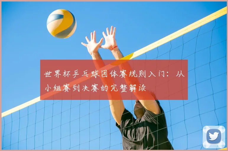 世界杯乒乓球团体赛规则入门:从小组赛到决赛的完整解读